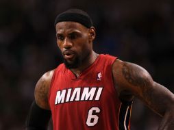 LeBron James aseguró que el equipo Mimi Heat  tenga un séptimo encuentro. AFP  /