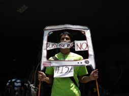 Las protestas contra la supuesta ingerencia de las televisoras en el proceso electoral han llamado la atención de los medios. ARCHIVO  /