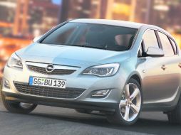 VISTA ÚNICA. Hasta ahora Opel solamente difundió la fotografía posterior del Sedán.  /