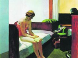 Habitación de hotel. Obra de Edward Hopper, quien utilizó como única modelo a su esposa Josephine en cuadros con personajes femeninos.  /