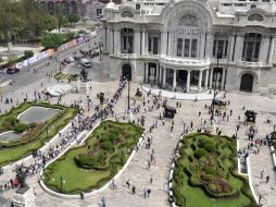 Se dio apertura a la trigésimo cuarta edición del FIMNME, en la Sala Principal del Palacio de Bellas Artes. ARCHIVO  /