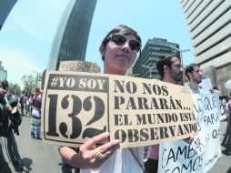En el DF protestaron unas 90 mil personas. EL UNIVERSAL  /
