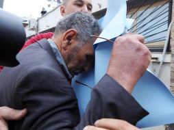 El padre de Mohamed Merah, el joven que confesó haber matado a siete personas. AFP  /