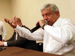 La propuesta de López Obrador (foto) ya había sido rectificada por el Presidente Calderón. NOTIMEX  /