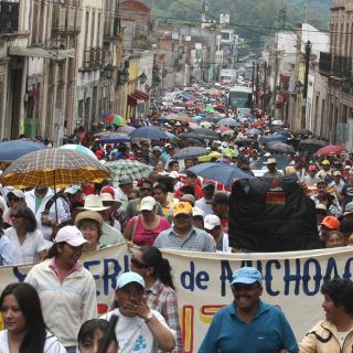 La CNTE anuncia más movilizaciones en Michoacán