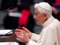 El Papa instó nuevamente a sus colaboradores a seguir siendo fieles a él. EFE  /