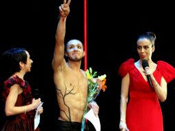 Los ganadores de Ópera Prima @elcolectivo expresaron sus impresiones. NTX  /