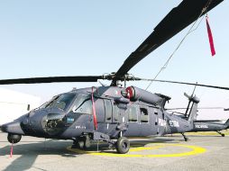 BLACKHAWK. Estados Unidos ha donado a México cuatro helicópteros de este tipo. NTX  /