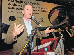 El director de la Conagua asegura que es muy difícil que el próximo Gobierno estatal cancele el proyecto de la presa El Zapotillo.  /