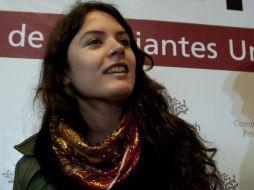 La líderesa estudiantil chilena, Camila Vallejo, anunció que se reunirá con integrantes del movimiento #YoSoy132. ARCHIVO  /