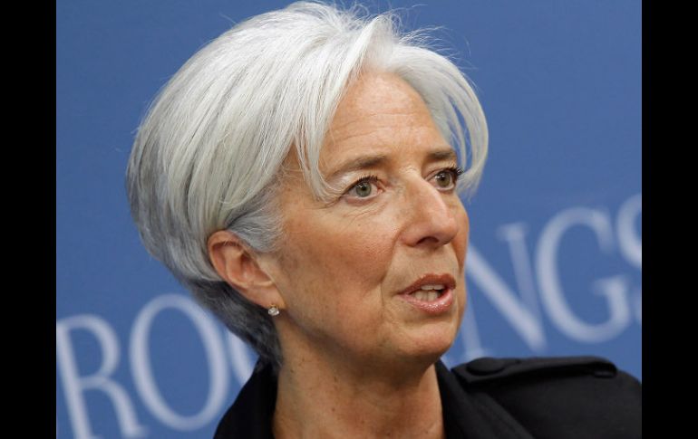 La directora gerente del Fondo Monetario Internacional, Christine Lagarde. ARCHIVO  /