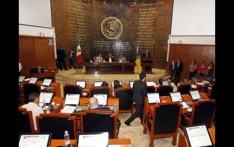 El secretario general del Congreso de Jalisco, declaró que no existe evidencia de que ese recurso haya ingresado al Congreso. ARCHIVO  /