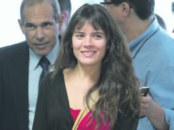 La conocida líder estudiantil chilena, Camila Vallejo, se reunió ayer con miembros del colectivo #YoSoy132. NTX  /
