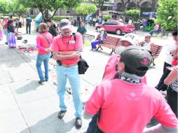 El problema del aumento del comercio ambulante en esta zona ha motivado mayor vigilancia.  /