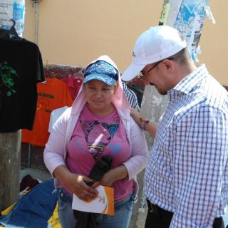 Del Toro visitó Villas California y Lomas de Santa Anita