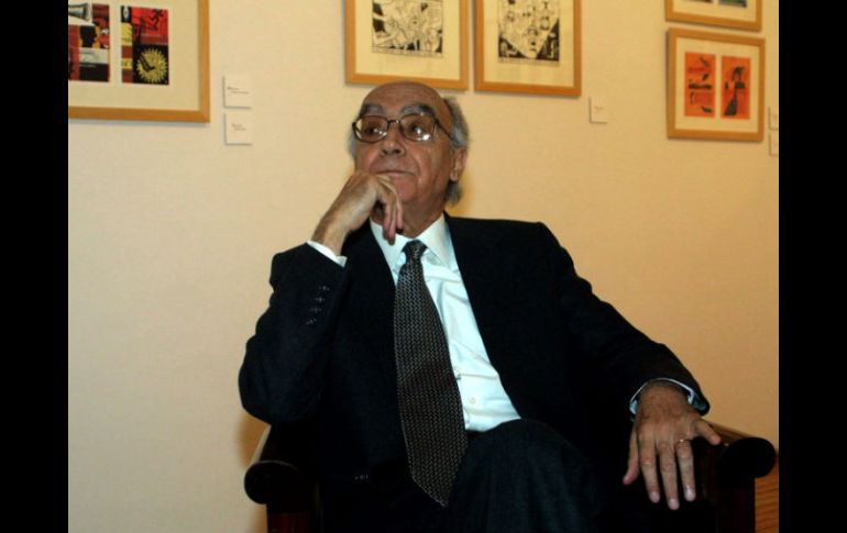 José Saramago dejó una ingente obra literaria como legado. ARCHIVO  /
