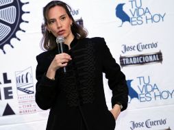 La directora del Festival Internacional de Cine de Morelia, Daniela Michel. ARCHIVO  /