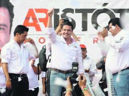 Aristóteles Sandoval promete dar la misma importancia a todas las regiones del Estado. ESPECIAL  /