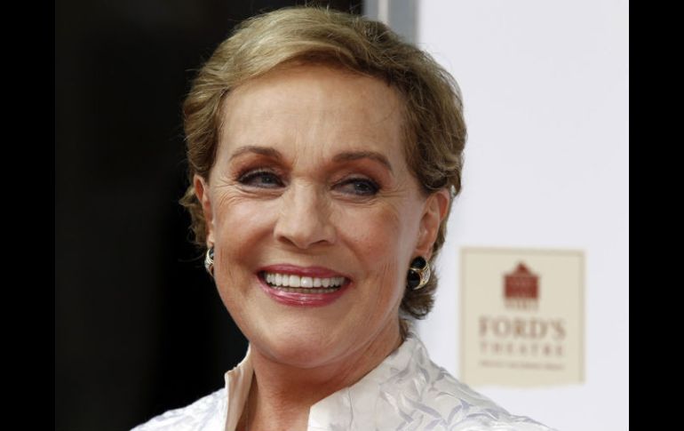 Julie Andrews, de 76 años,  el año pasado recibió el Grammy a la Trayectoria. ARCHIVO  /