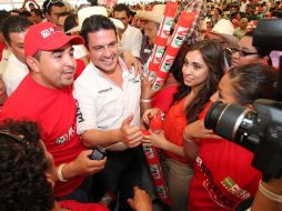 Aristóteles Sandoval continúa su gira en la parte sur del estado. ESPECIAL  /