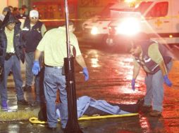 Después de los hechos, agentes de la Procuraduría estatal acudieron al lugar para iniciar las investigaciones del caso.  /