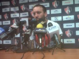 El atacante no le quita la ilusión a los rojinegros, sin embargo, recomienda mantener la calma.  /