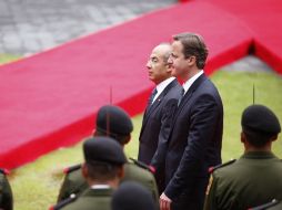 El Primer Ministro del Reino Unido, David Cameron, admitió que ambos países no han estado no tan cerca de México como deberían. REUTERS  /