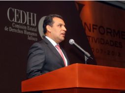 Felipe de Jesús Álvarez Cibrián enfatizó en proteger a los jornaleros en una reunión hoy. ARCHIVO  /