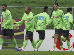 La Selección de Portugal cerró su preparación para enfrentar a los checos en Varsovia. REUTERS  /