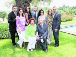 Familia. Luz Elena Salazar y su esposo Leopoldo Rubio Corona.  /