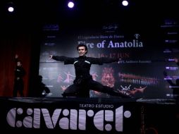 El espectáculo dancístico dio una muestra en el Teatro Estudio Cavaret.  /
