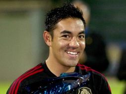 Marco Fabián reconoció que su sueño es jugar en el futbol europeo. ARCHIVO  /