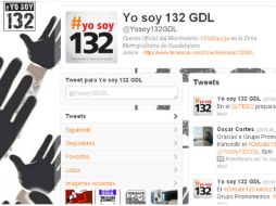El debate podrá seguirse a través de la cuenta oficial @YoSoy132GDL. ESPECIAL  /