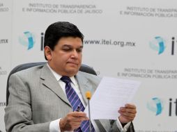 El ITEI continúa evaluando a futuros consejeros. En la imagen, Jorge Gutiérrez Reynaga, presidente de la organización. ARCHIVO  /