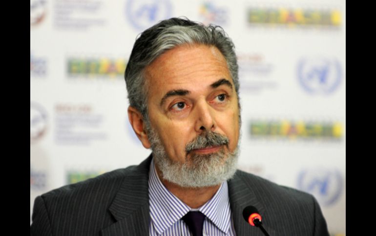 El cansiller brasileño, Antonio Patriota. AFP  /