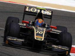 Esteban Gutierrez a bordo dle Lotus en GP2. ESPECIAL  /