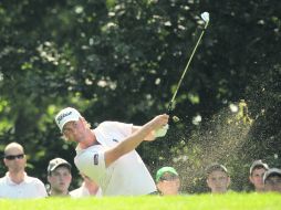 Webb Simpson, campeón del US Open está participando en el torneo de esta semana en Connecticut. AFP  /