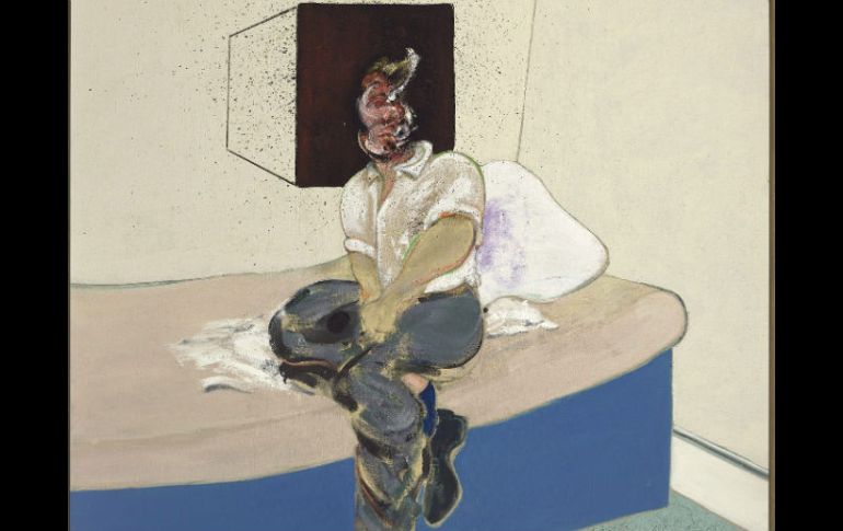 Entre los cuadros destacados figura el 'Estudio para autorretrato' pintado por Bacon en 1964. EFE  /