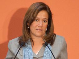 La Presidencia de la República informa que la operación de Margarita Zavala fue exitosa. ARCHIVO  /
