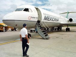 Mexicana de Aviación será reestructurada gracias a la aportación de recursos de Med Atlántica Europa. ARCHIVO  /