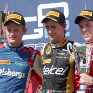 Esteban Gutiérrez triunfa en el GP2 de Valencia