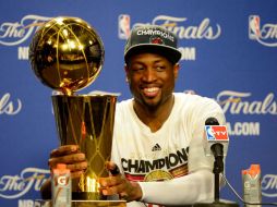 El basquetbolista  conquistó el título de la NBA con el Heat de Miami. AFP  /