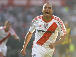 David Trezeguet fue fundamental en el regreso de River Plate a la primera división en Argentina. EFE  /