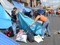 Aunque cesaron manifestaciones en Morelia, los maestros continúan oponiéndose a la Evaluación Universal. NTX  /
