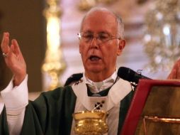 El Arzobispo de la Arquidiócesis de León, José Guadalupe Martín Rábago, defiende el derecho a la secrecía del voto. ARCHIVO  /