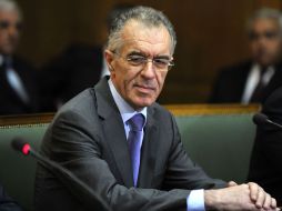 El banquero Vasilios Rápanos, ha presentado hoy su renuncia, incluso antes de jurar el cargo, por su delicado estado de salud. AFP  /