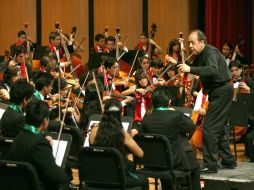 El XXIV Foro Internacional de Música Nueva termino con un concierto a cargo de la Orquesta Sinfónica Juvenil. ARCHIVO  /