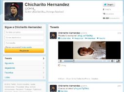 En su primer tuit colocó video en el cual infirmó que esa es su cuenta oficial. ESPECIAL  /