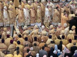 El religioso presentó la renuncia como obispo de la diócesis Merlo-Moreno pero aún no se sabe si ampliará su renuncia. ARCHIVO  /