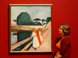 A Munch siempre le fascinó capturar el paso del tiempo y el deterioro del ser humano. EFE  /